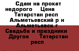 Сдам на прокат недорого! › Цена ­ 150 - Татарстан респ., Альметьевский р-н, Альметьевск г. Свадьба и праздники » Другое   . Татарстан респ.